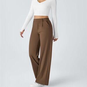 HALARA Men's Tan Dress Pants